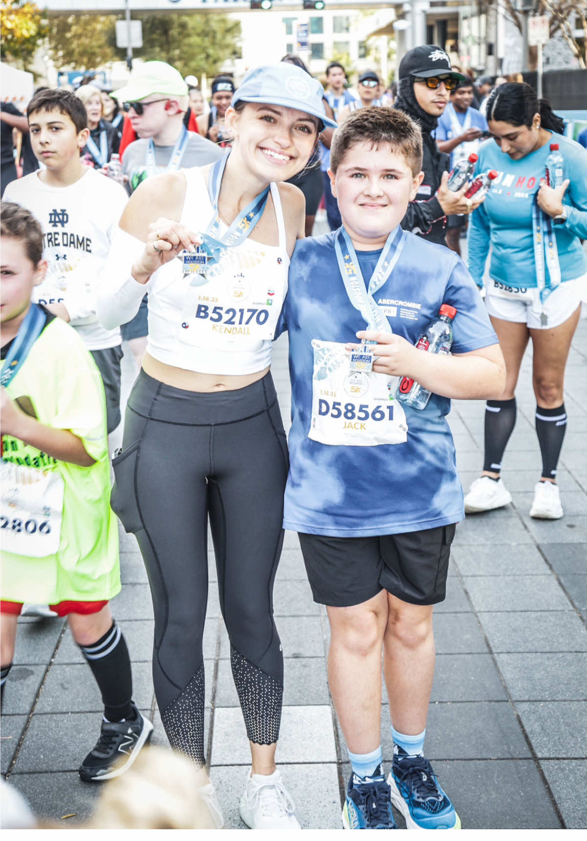 Pacing my little brother in his 2nd 5km with no previous training. He smashed it! Even though he wanted to punch me because I kept saying the finish line was “right there” for about a mile 😅 #wearehouston5km  #CapCut #chevronhoustonmarathon #chevronhoustonmarathon2025 #wearehouston5km2025 #Running #5kmpb