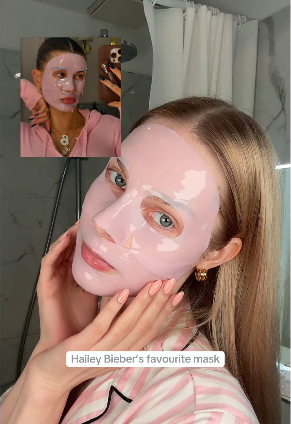Hailey Bieber got this mask from @Medicube Global and here I am receiving it in PR 🥹🎀 love it! #haileybieber #medicube #skincare #koreanskincare #medicubeambassador #pdrnjellymask #pdrncollagenmask #collagenmask #pinkjellymask #transparentgelmask #pdrn #collagen #mask #viral #viralproducts #haileybiebermask #haileybiebercollagenmask 