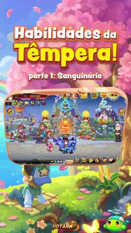 Habilidades da Têmpera! | Parte 1: Sanguinário #ddtank #ddtankbrasil #ddtank337 #ddtank337brasil 