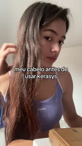 Simplesmente o melhor que ja usei #cabelo #kerasys #porosidade #seco #brilhoso 