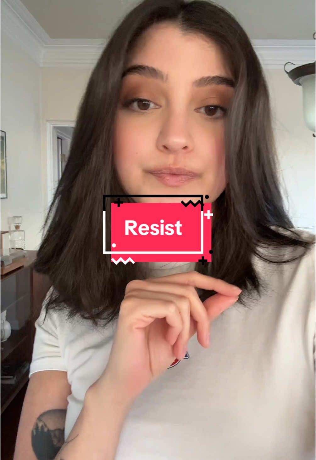 What will get you to resist with me and center disability justice? Give Trump the finger. Lock in. #unitedstates #trump #resistance #health #who #politics 