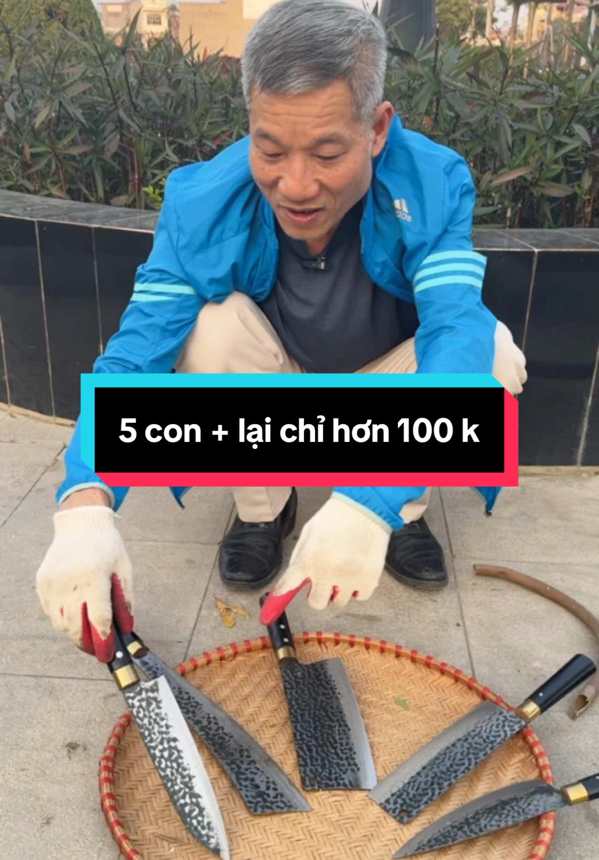 Combo5 dao thép nhíp phục vụ Tết #chuoicango #thinhhanh