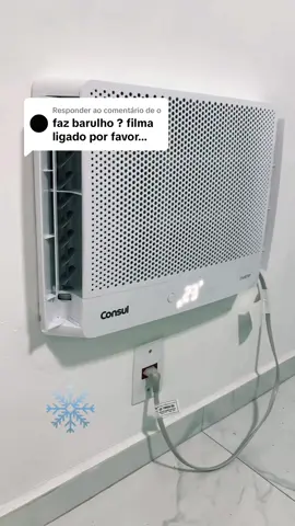 Respondendo a @o  🫠   Ar condicionado Janela Consul Inverte.❄️