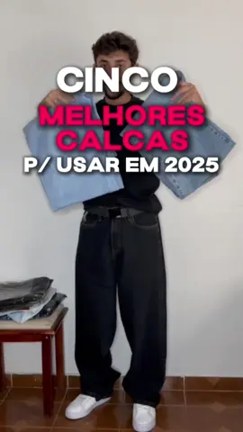 Cinco melhores calças para usar  em 2025. #calça #modamasculina #TikTokFashion #calçasmasculinas 
