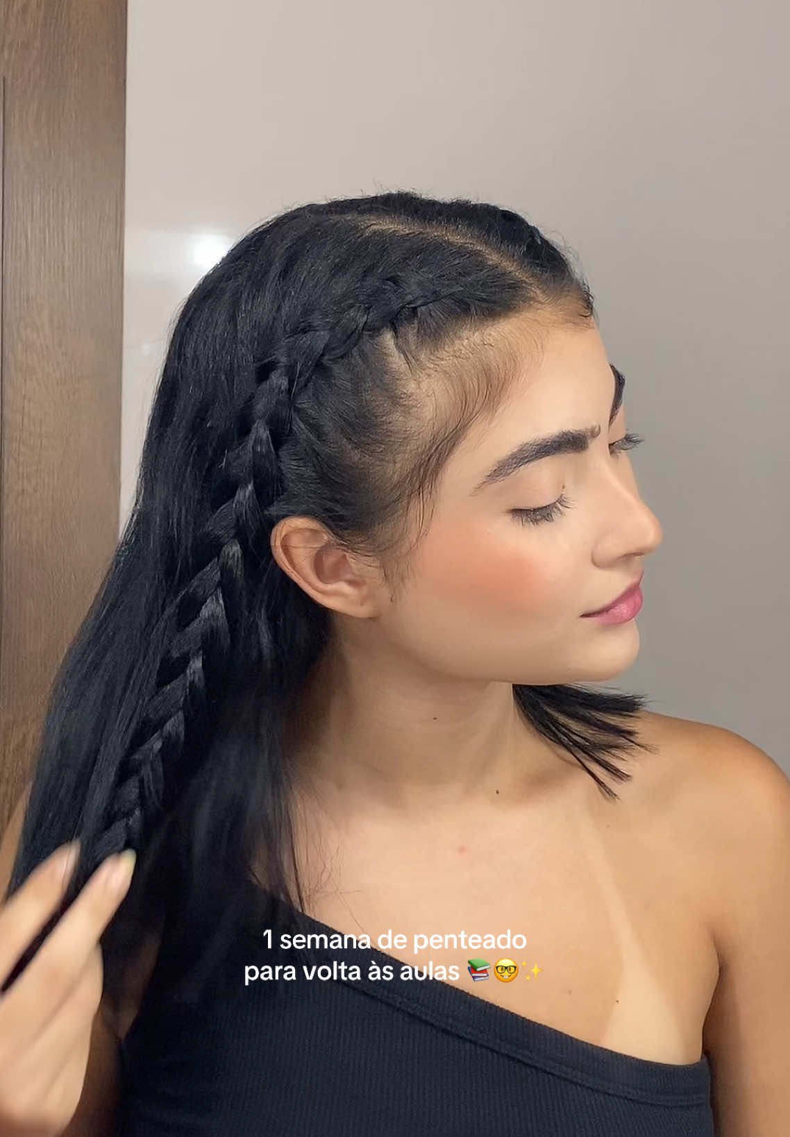 Penteado para volta às aulas/ Dia 4: #peinados #tutorial #trancasnago 
