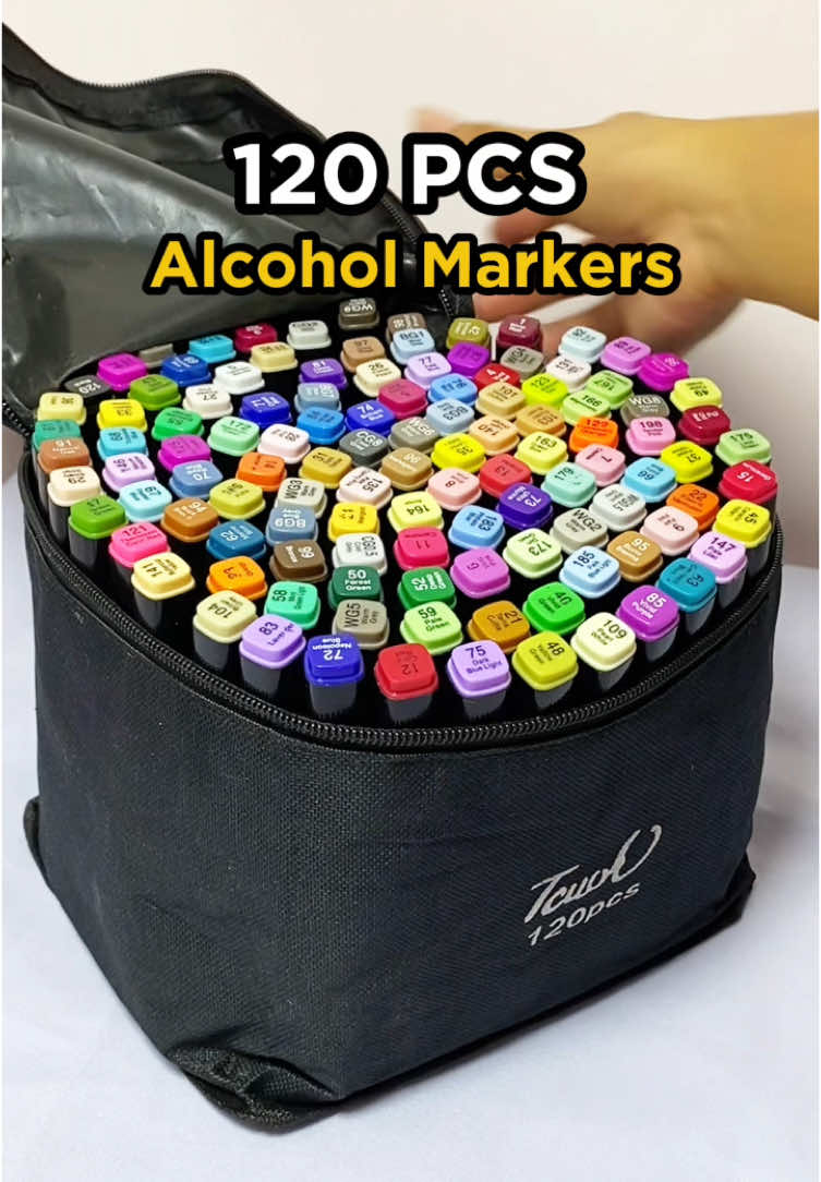 120 pcs Alcohol Markers! ✍🏻 #fyp #fypシ #fypage #fyppppppppppppppppppppppp #fypシ゚ #foryou #foryoupage #alcoholmarker #alcoholmarkers #markers #marker #alcoholmarkerset #markerset #touchmarkers #touchmarkerset #touchalcoholmarkers 