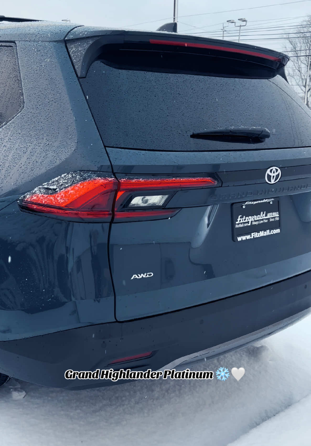 Just a dream… Grand Highlander Platinum 🤍 #ToyotaHighlander #Stormcloud #HighlanderPlatinum #LuxurySUV #FamilyCarGoals #DriveToyota #ToyotaNation #ToyotaLife #SUVGoals #StormcloudToyota #ToyotaHighlander2025 #BestSUV #SUVDeals #ToyotaGaithersburg