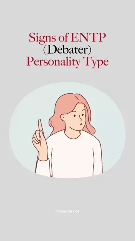 Signs you are ENTP (debater) personality type #personalitytest #personalitytype #signs #psychology #entp #entppersonality #debaterpersonality 