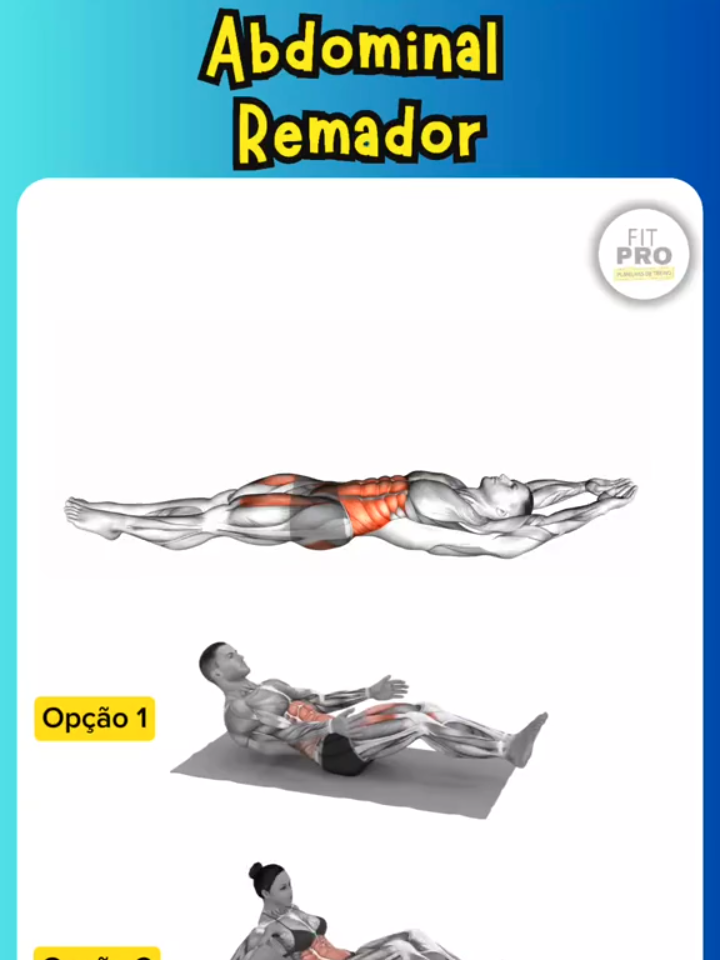 Abdominal Remador - Como Fazer Corretamente! Consultoria Online? Planilhas e Dietas? Click no Link da Bio!#GymLife #gymrat #gymmotivation #gym #treino #treinofeminino #treinoemcasa #emagrecimento #emagrecer 