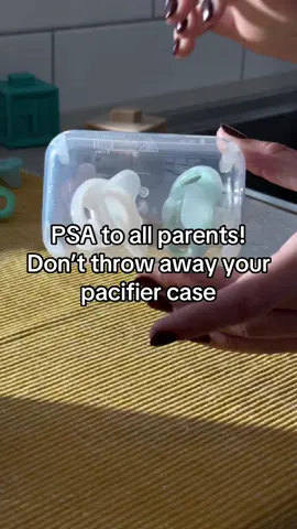 So much easier than boiling your pacifiers😅 Send this to to a parent that spends their whole life making pacifiers soup.  #TommeeTippee #pacifiers #binky #babytok #musthaveproducts 