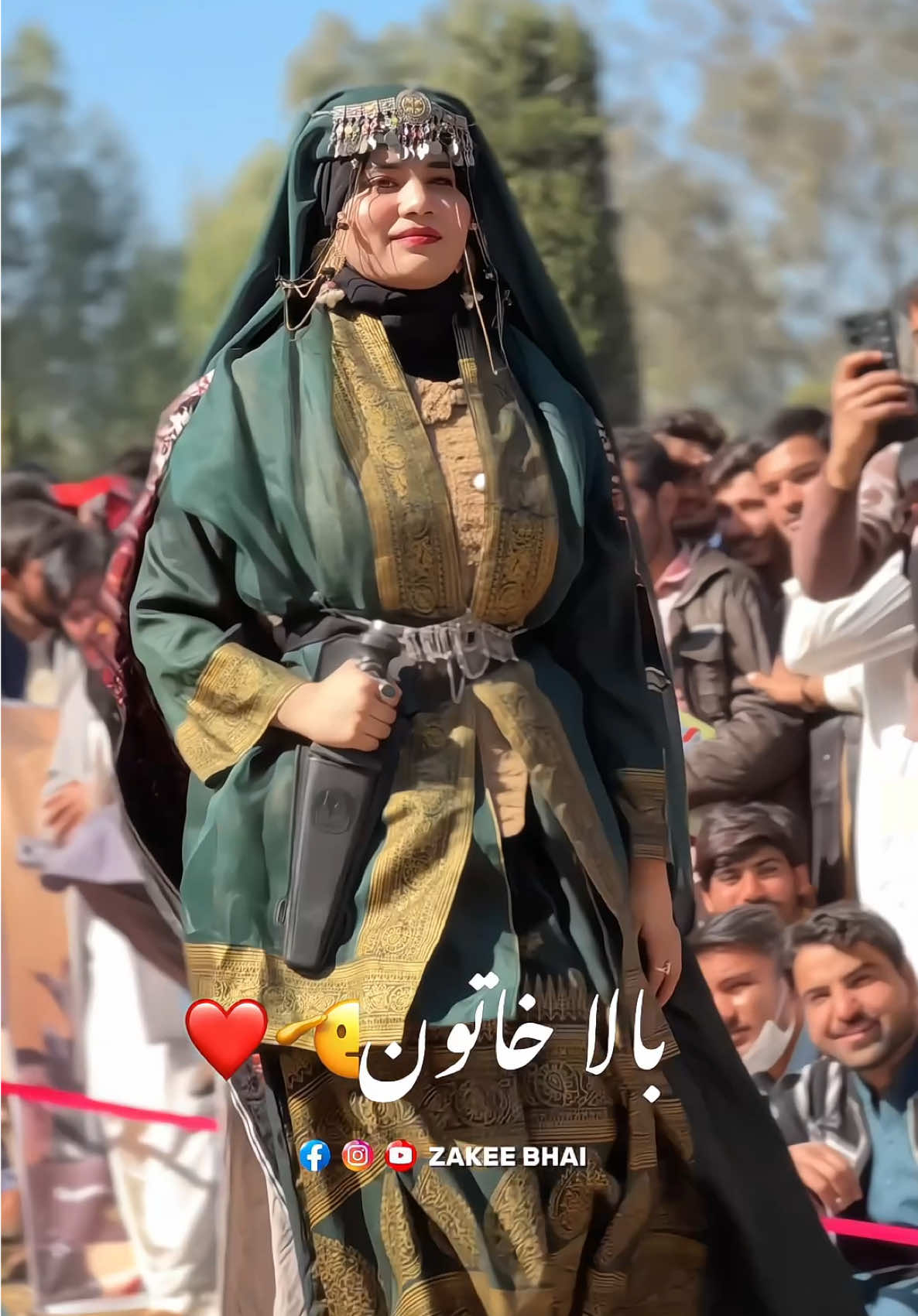 Character Day | Bala Khatoon ❤️🔥 #ZakeeBhai #gomaluni #foryoupage #viralvideo #characterday #gomal #zakeebhai #viral 