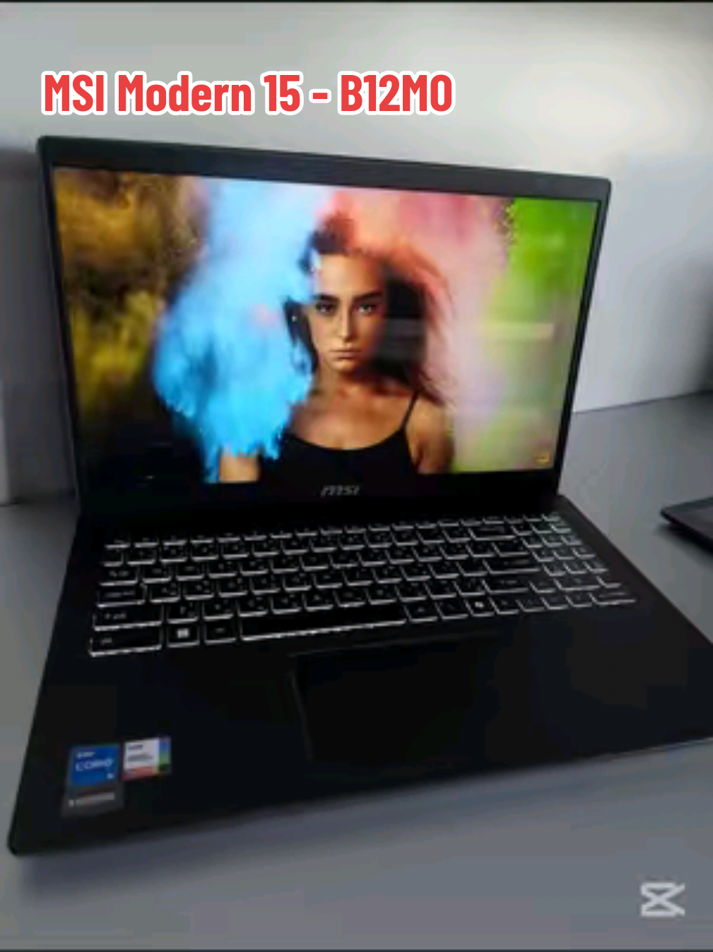 MSI Modern 15 -B12MO Laptop for business  #msi #modern #series #laptop #spec #short #video #fypシ 