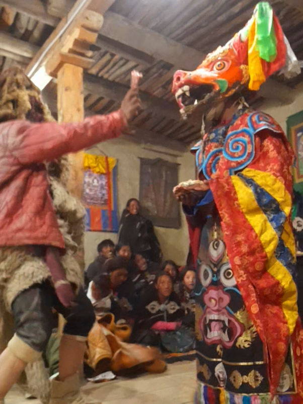 Where culture and tradition are still alive in Chharka village. #chharkatangsong #dance #religion #buddha #tibetan #culture 