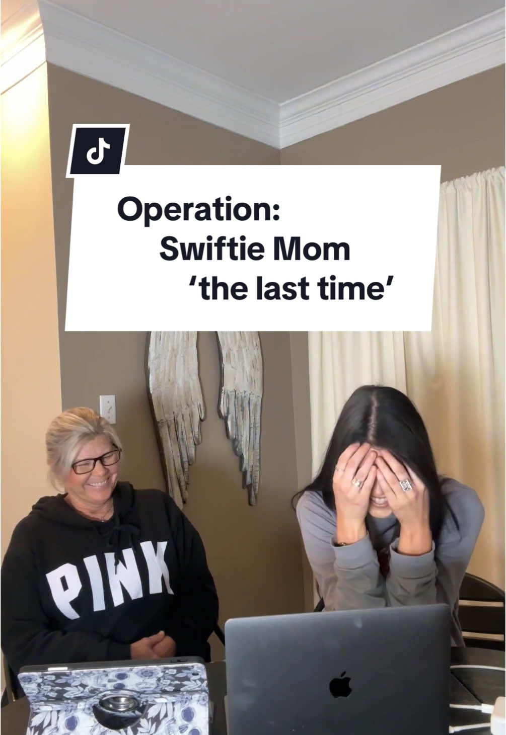 Trying to turn my mom into a swiftie… operation swiftie mom has commenced  p.s. background info ends and song begins at 1:31  😈 🩷🐍🎤🎹🎶🕕 stay to the end and find out the next song coming 💔  #taylorswift #reaction #swiftiemom #red #thelasttimetaylorsversion #musicreaction #swifite #swifttok #operationswiftiemom 