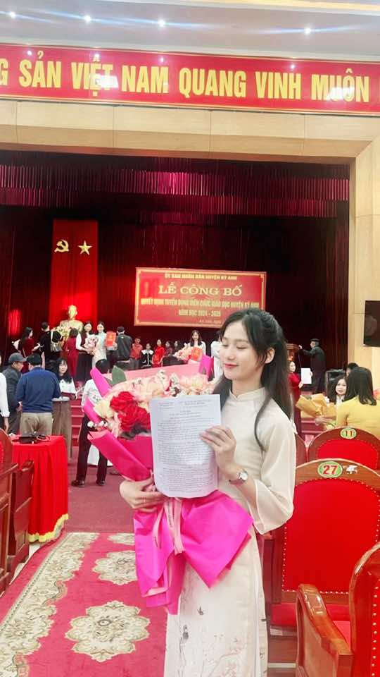 Dấu mốc quan trọng của bản thân. Chúc em chân cứng đá mềm, đường đời may mắn, vạn điều bình an 🎉🎉 #vienchuc