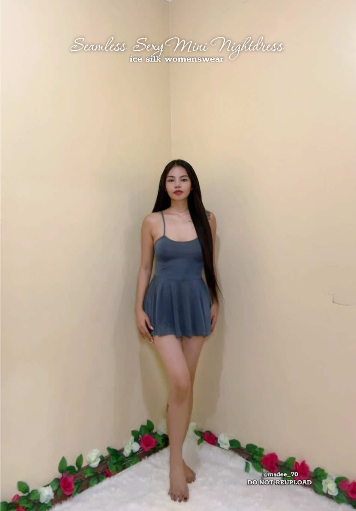 ice silk comfy & sexy >> #pajamas #sleepwear #nightdress #nighties #nightwear #nightweardress 