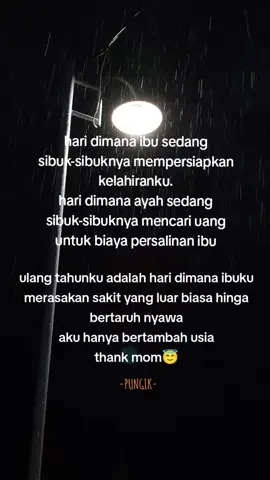 thank mom😇 selamat ulang tahun untukku🙏 #hbd #selamatulangtahun #happybirthday #fyp #fypシ #quotes #story #katakata #motivasi #thankmom #thankdad #iloveyou 