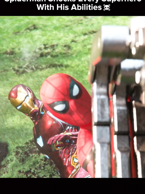 Spiderman Shocks Every Superhero With His Abilities ☠️  #foryou #foryoupage #coldestmoments #shock #abilities #spiderman #superheroes #shorts #marvel #marvelstudios #edit #viral #trending #fypシ #fyp 