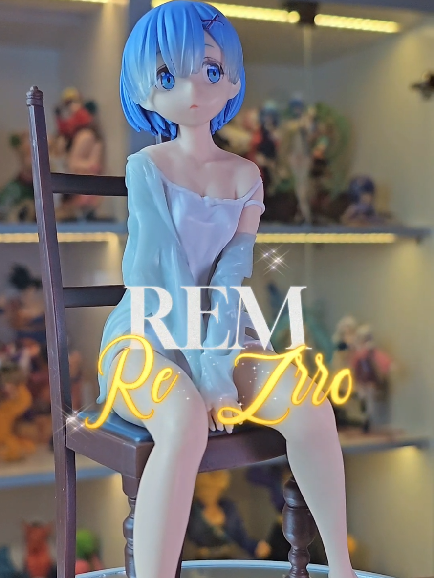 Rem Sitting on a Chair Rezero Action Figure #remrezero  #actionfigure  #deenetshop  #deefastdelivery 