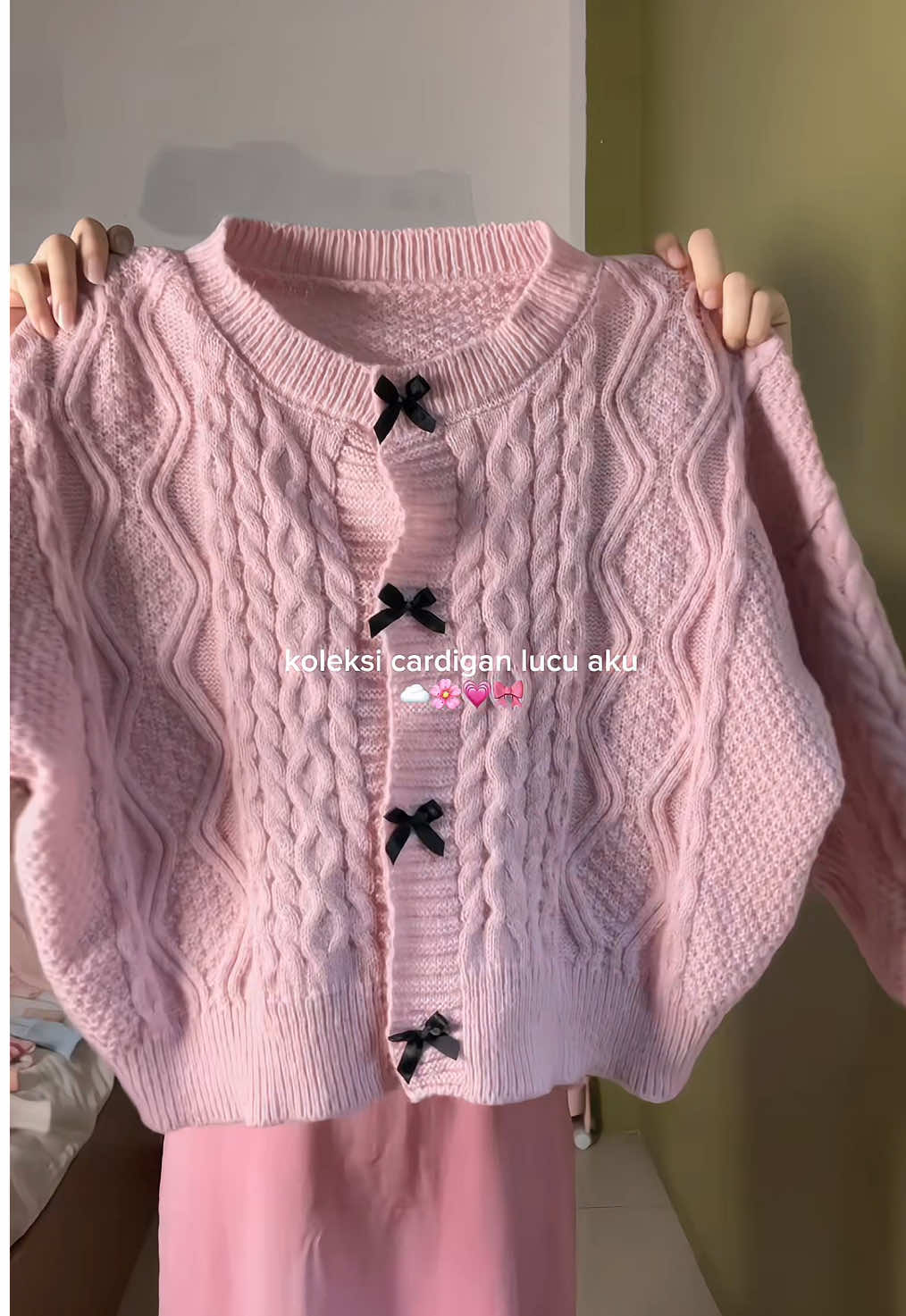 koleksi cardigan lucu aku☁️💗boleh komen yang paling lucu menurut kaliann☺️ #cardigan 