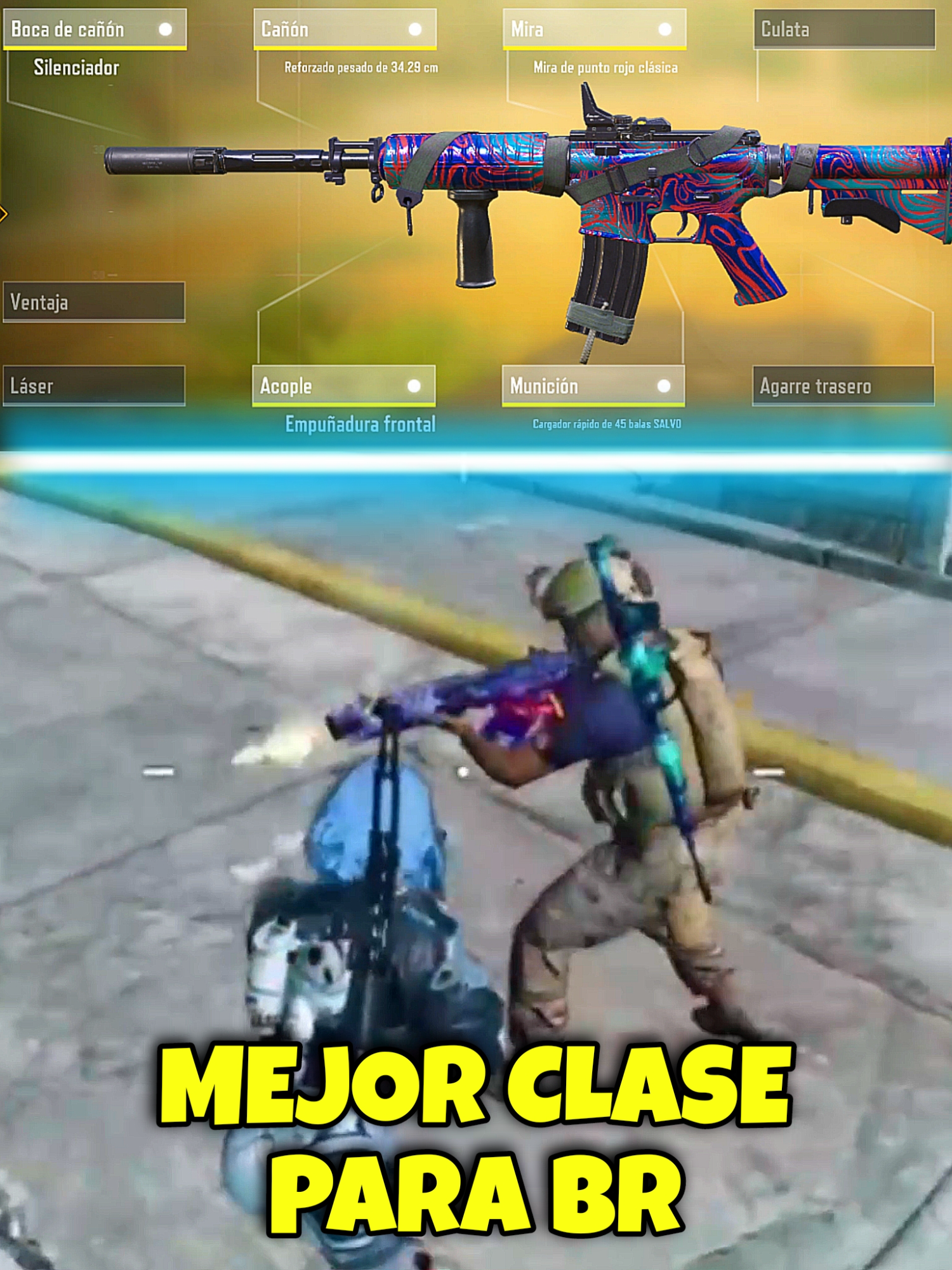 La MEJOR CLASE Para la XM4 en Battle royale #codmobile