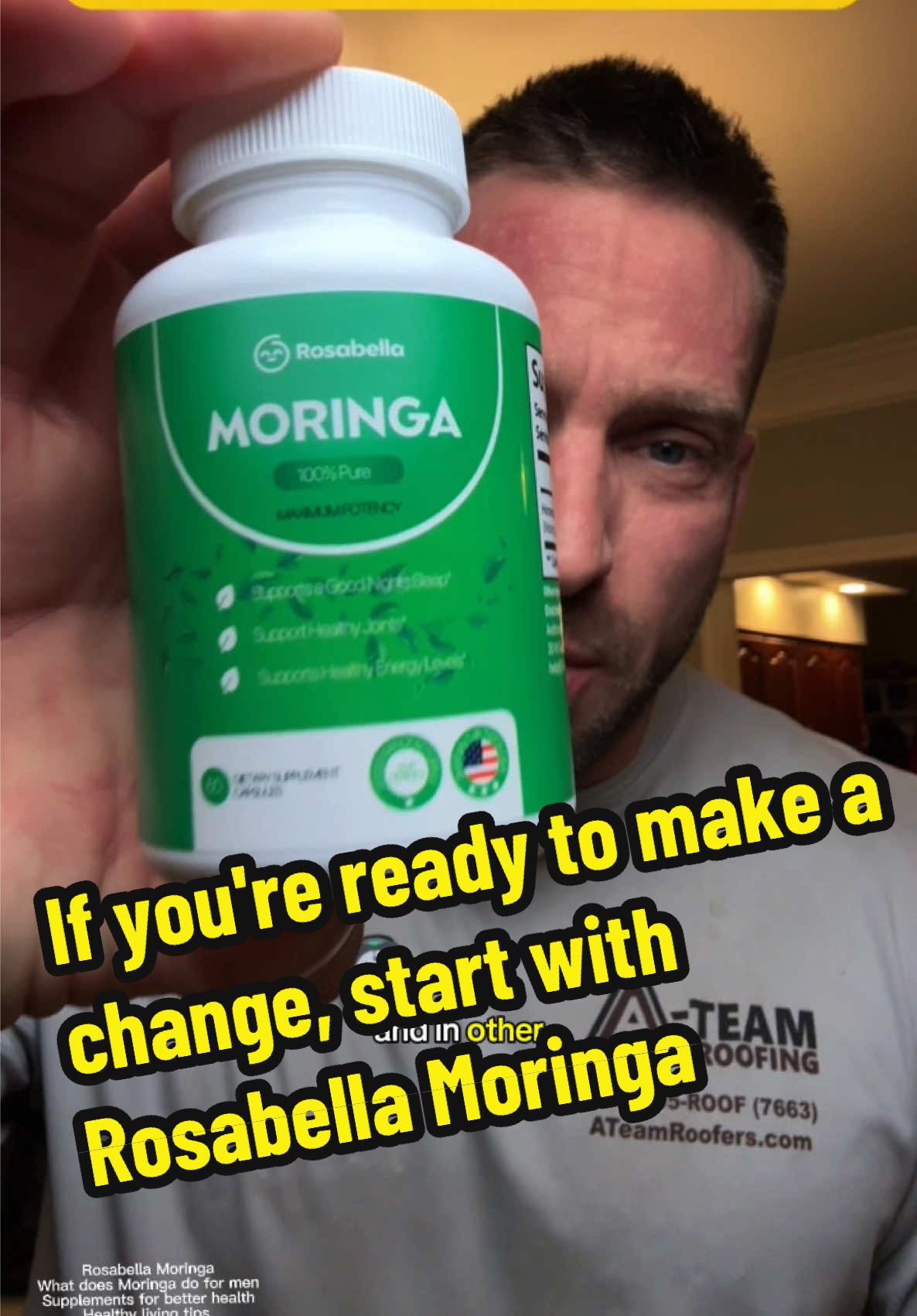 If you are ready to make a change, start rosabella Moringa today! Click the link and grab it while it's still on sale! #Rosabella #Moringa #MensHealth #HealthyLiving #WellnessJourney #NaturalSupplements #HealthyHabits #Over40Dad #Vitality #TikTokShopJumpstart
