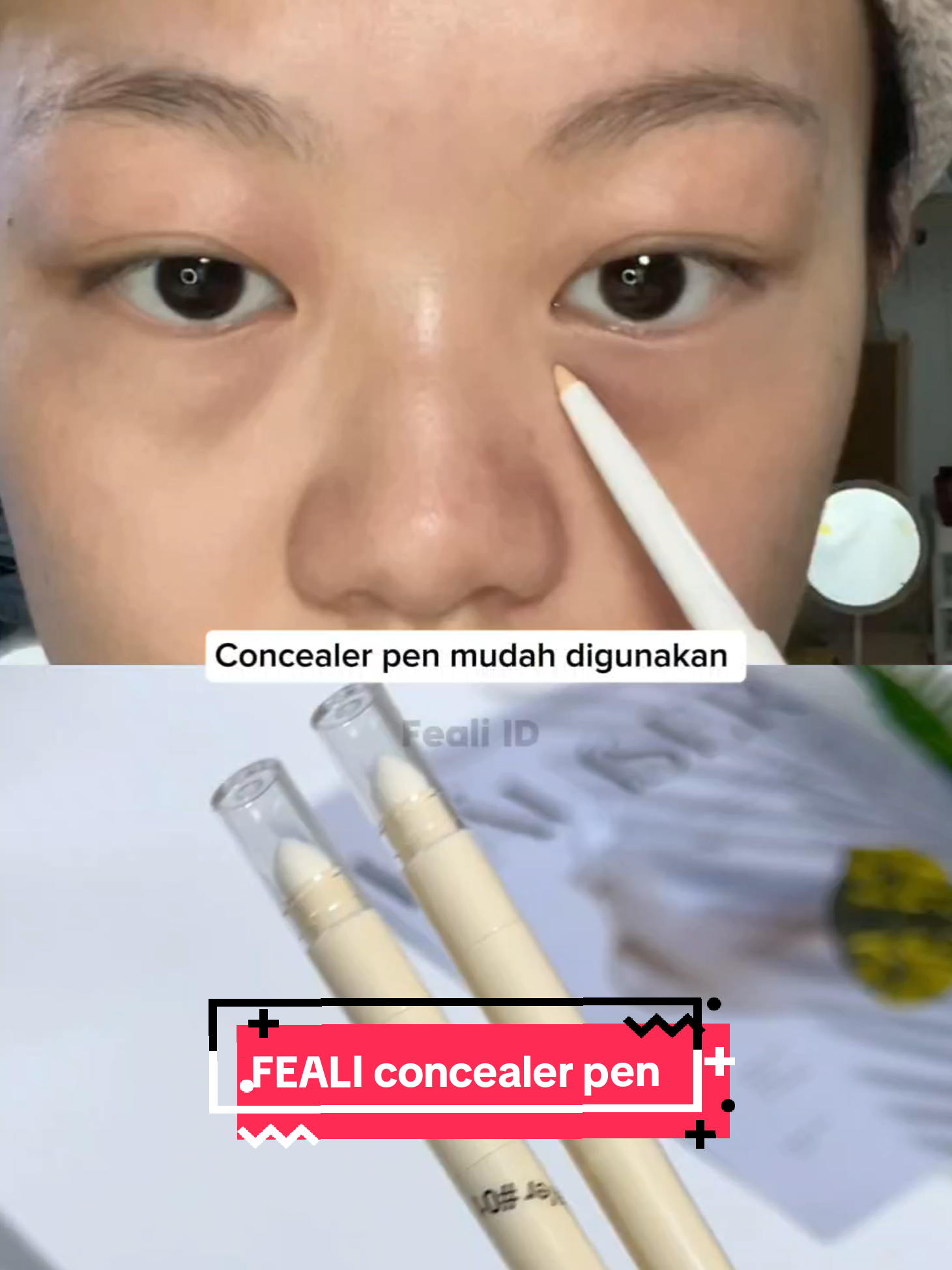 Concealer pen long lasting ♥️🤩 #feali #fyp #fealiconcealerpen #concealer 