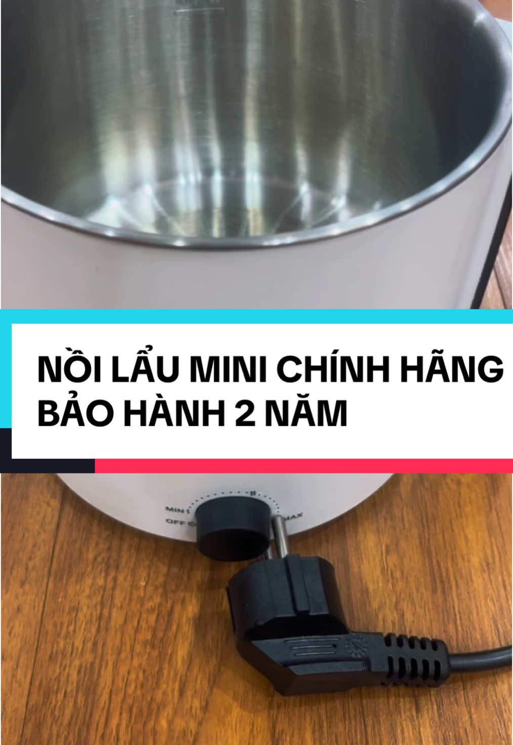Thương hiệu Le Ben Lang Model màu trắng ghi đen, lượng tư thụ điện năng là 780-900W, dung tích là 1500ml, chất lượng là lòng nồi làm bằng thép không dĩ, nắp đậy có thể théo rời.#xh #xhuong #nauan #virral #viralvideo #hot #fypシ #fyp #noilaudien #noilau #noilaumini #noilauchinhchinhhang 