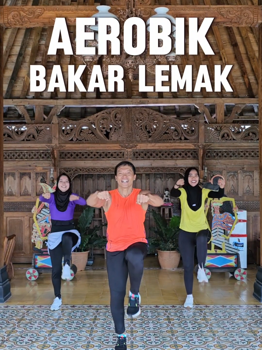 AEROBIK SUPER BANTAI LEMAK ! ULANG 10X AUTO GOBYOSS #bodyfitbybagus #bakarlemak #bakarkalori #senambodyfit 