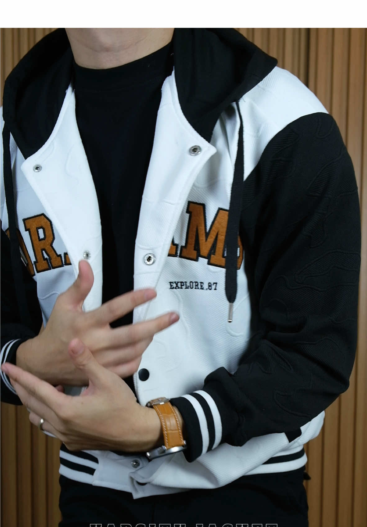 Varsity Jacket mo oh #varsityjacket #jacketunisex #jackethoodie #varsityjacketoutfit 