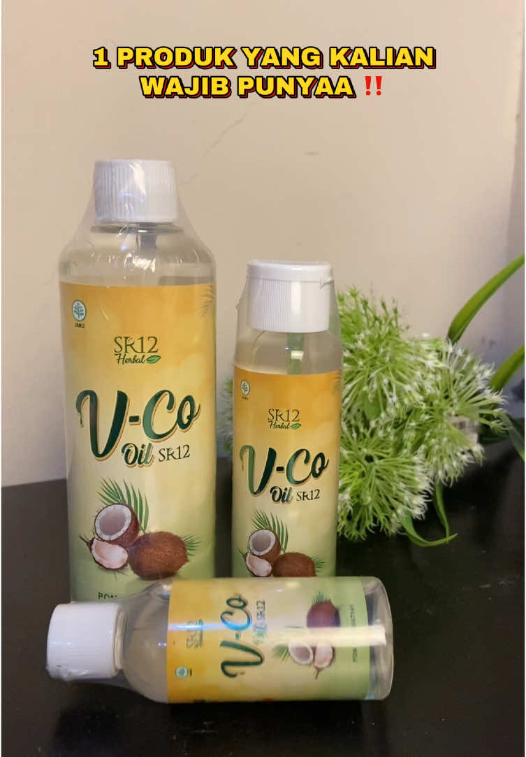 Kalian sudah punya Minyak VCO belum nih?? Yang belum punya CO di keranjang yuk😍🥰 #vcooilsr12 #vco #vcominyakkelapa #vcooil #jurussehatrahasia #fyp #fypシ 