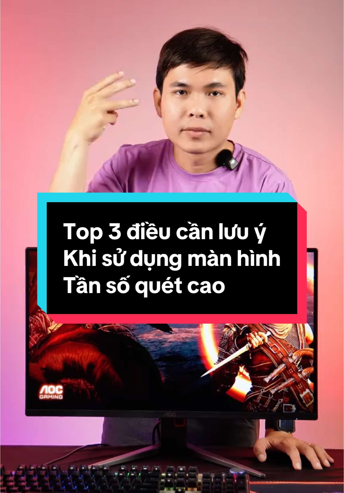 Top 3 điều cần lưu ý khi sử dụng màn hình AOC 25G4S #AOCGAMING #game #aoc #25G4S #top3 #top3luuy #manhinh5trieu