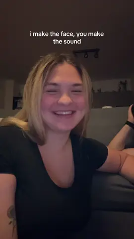 i make the face, you make the sound trend 🤣  #trend #challenge #fyp #foryou #funny #trendy 