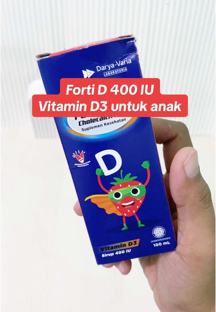 Rekomendasi Vitamin D3 murah  #vitamind3 #fortid #vitaminanak #vitamind3400iu 