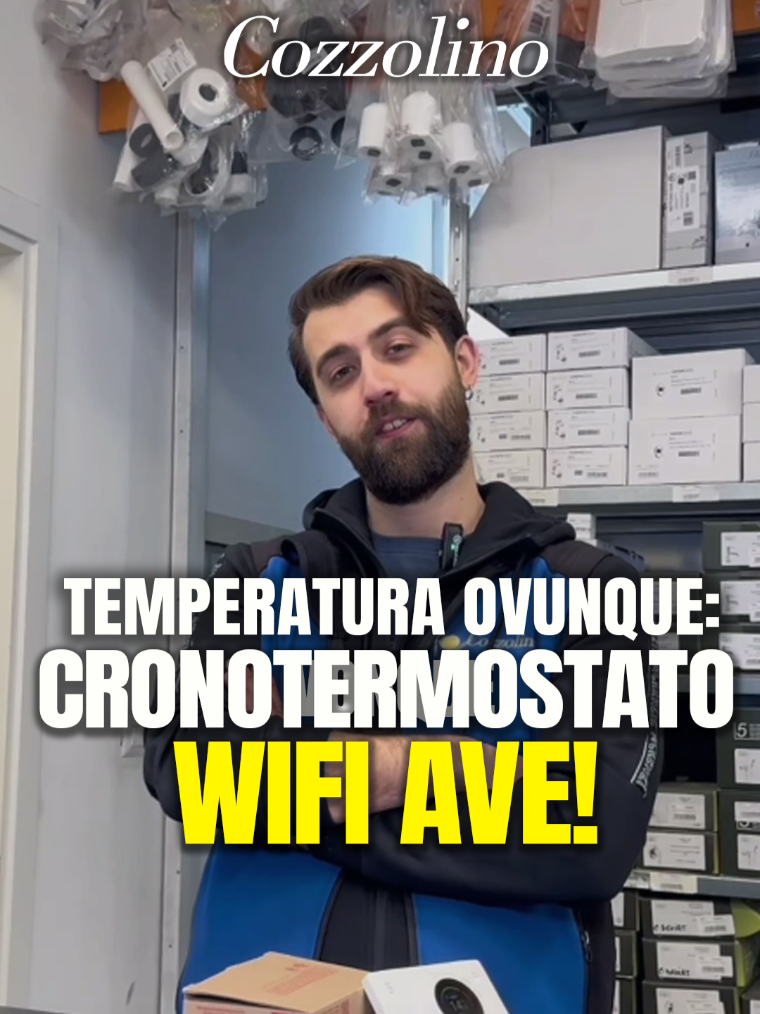 Immagina di essere fuori casa e di trovare un’improvvisa ondata di freddo. 🌬️ Nessun problema: con il cronotermostato Wi-Fi AVE, puoi accendere il riscaldamento direttamente dal tuo smartphone! 📲 Questo dispositivo non solo ti offre comodità e controllo totale ovunque tu sia, ma ti aiuta anche a risparmiare energia e ridurre i costi in bolletta. Tecnologia e praticità in un unico prodotto! 🌡️ 👉 Scopri di più da Cozzolino Srl e trasforma la tua casa in una smart home! 👉Visita il nostro sito https://www.cozzolinosrl.it/ #CozzolinoSrl #SmartHome #Comfort #RisparmioEnergetico #TecnologiaAvanzata