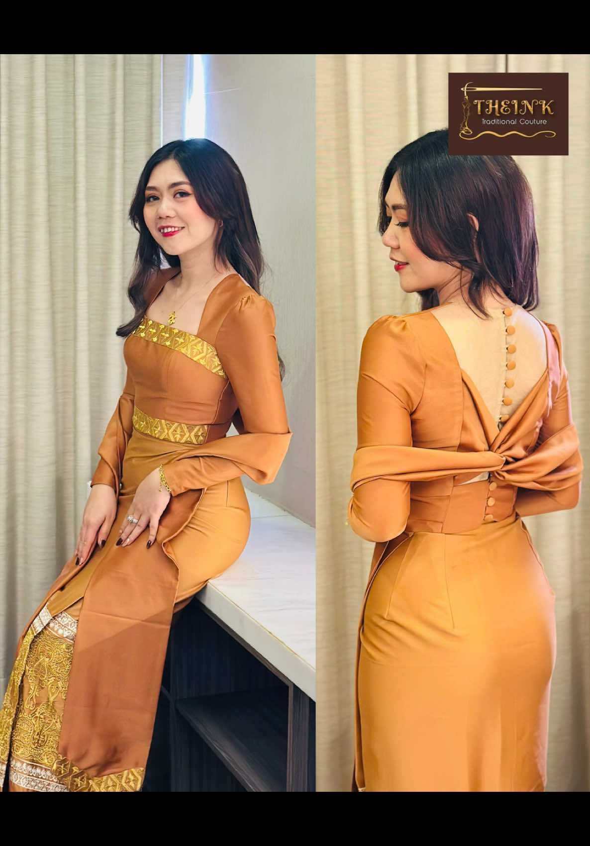 ပုဝါပါတွဲရက်ပွဲတက်ဝတ်စုံလေး #TheinkTraditionalCouture #designer_theink_htet_htet_aung #ပွဲတက်ဝတ်စုံ #foryoupage #clothing #အင်းလေးသူ #မြန်မာဝတ်စုံ 