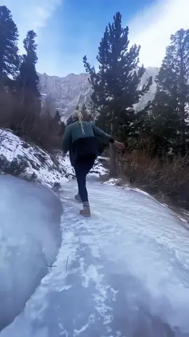 It’s hard to control #oddlysatisfying #satisfying #snow #foryour #ice #fpy 