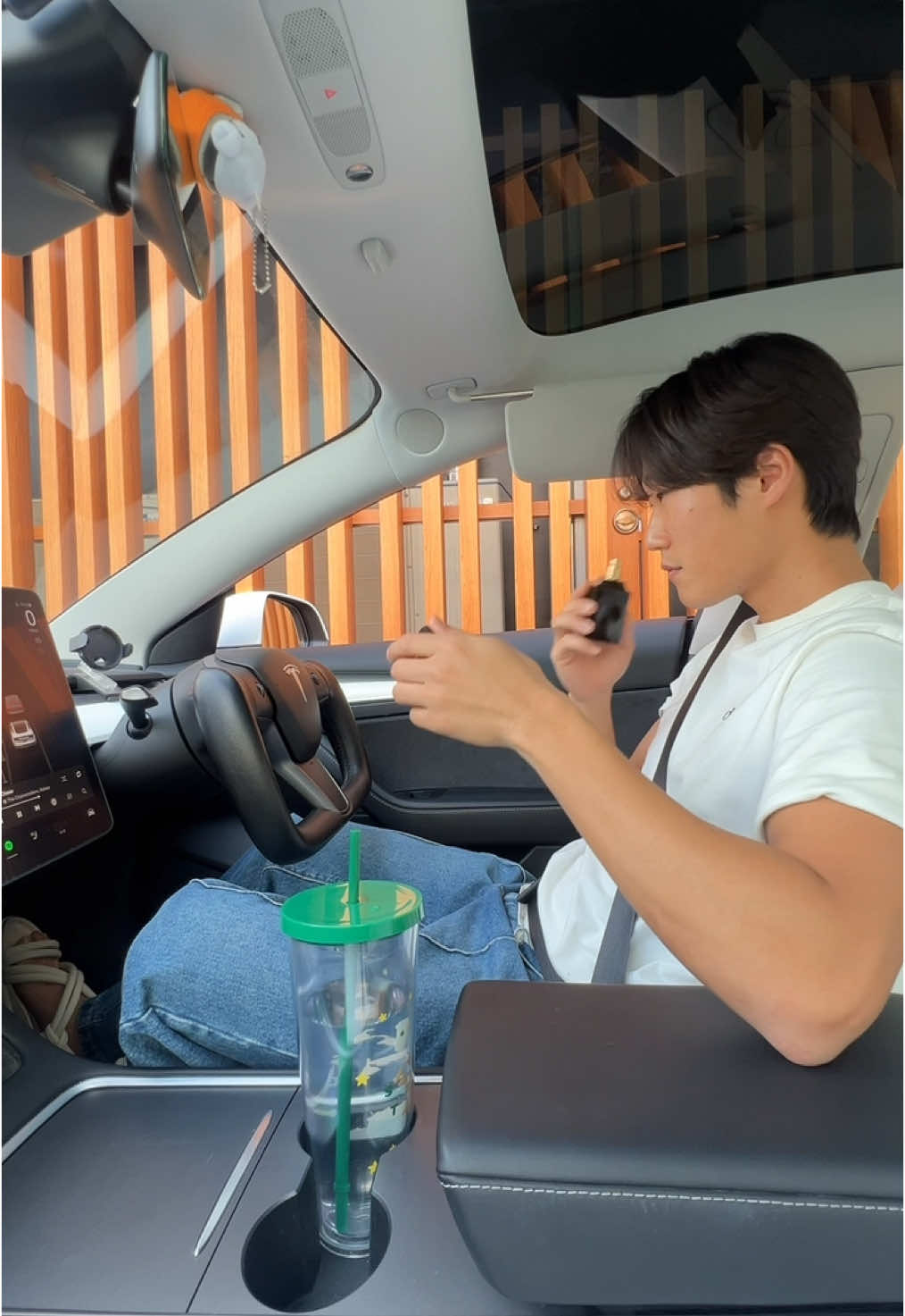 今日も沖縄スタバドライブスルー🍩 #スターバックス #ドライブスルー #スタバ 