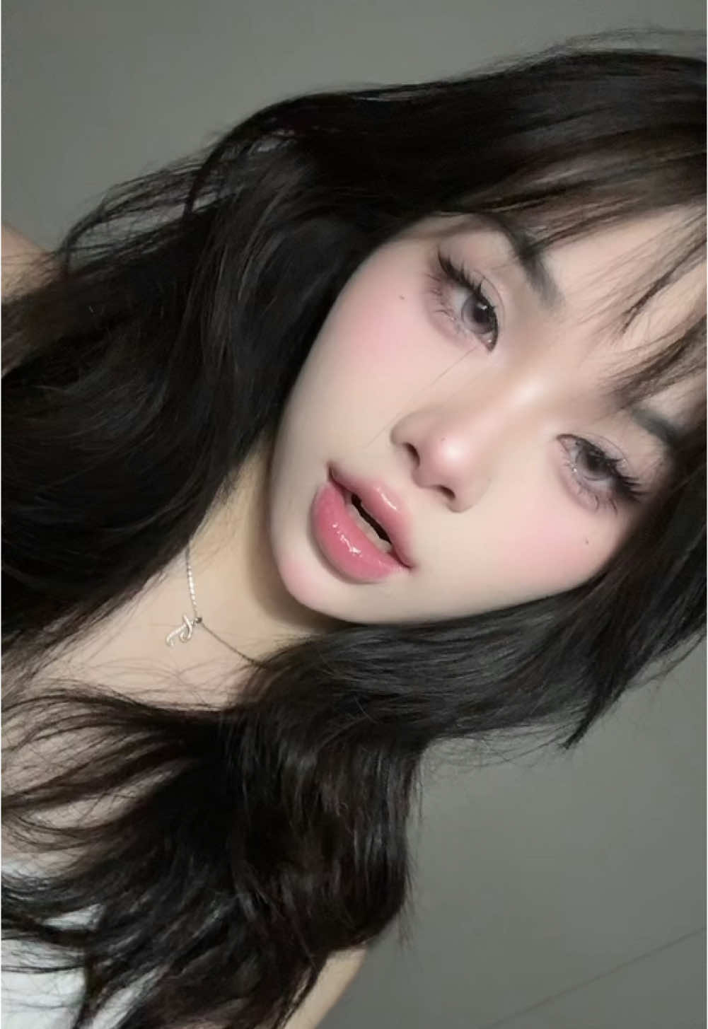 Mua cặp lens hồng đi kéo xì dách ✅ #fypシ゚ 