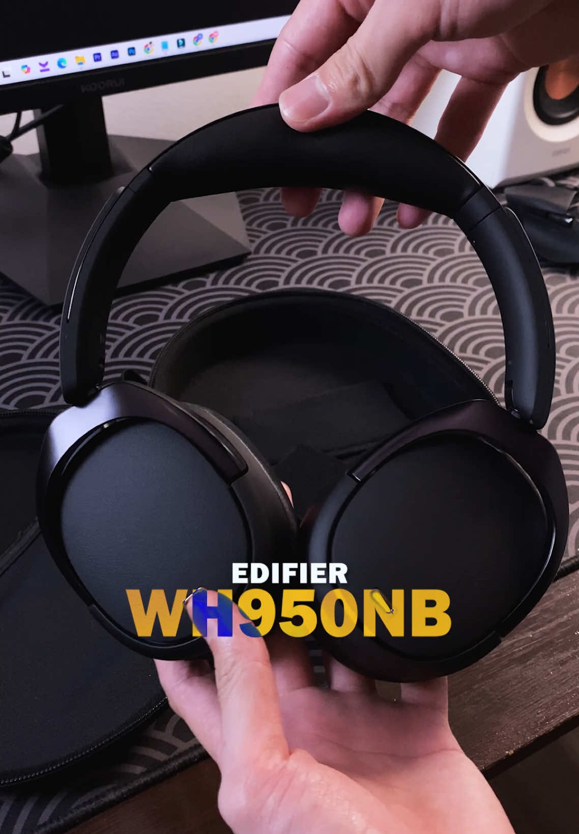 Edifier WH950NB Headphones are superb! 🔥 #edifier #edifierphilippines #review #headphones #audio #aesthetic #fyp #foryou 