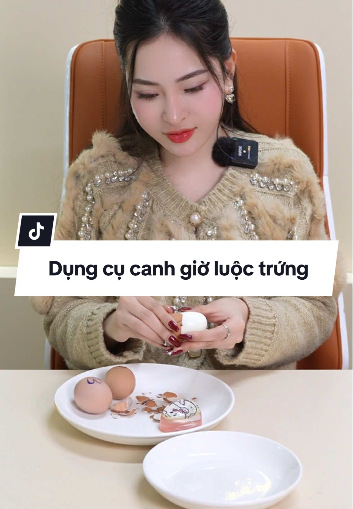 Review dụng cụ canh giờ luộc trứng có thực sự tốt như quảng cáo?  #tranganna #review #dungculuoctrung