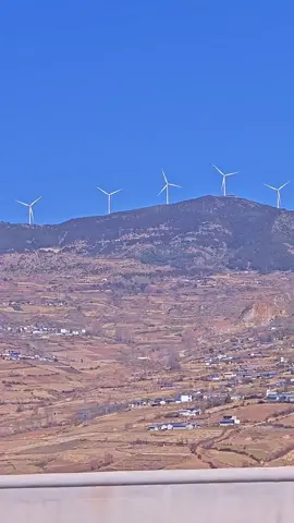 Yiyang Taojiang Songmutang Wind Farm! #wind power generation windmill #The scenery on the top of the mountain is worth seeing #Big Windmill #Super Works. China