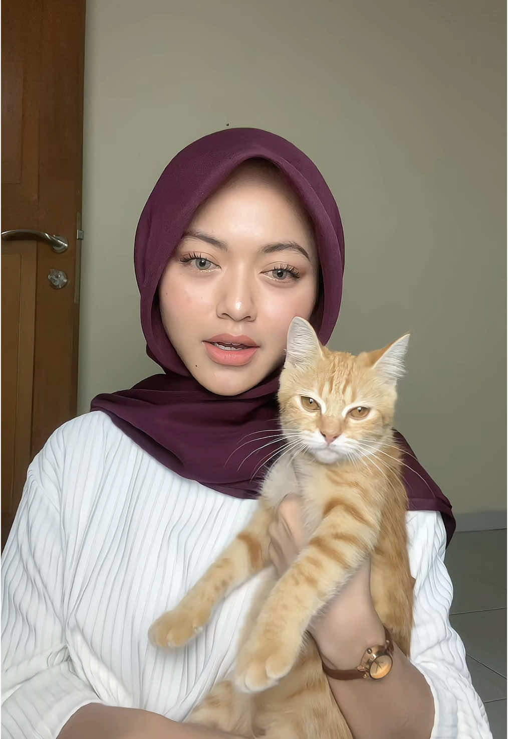 lagu arab juga gak kalah enakk 🙂‍↔️💗                                                                                                                                                               #burgundyhijab #foryoupage 