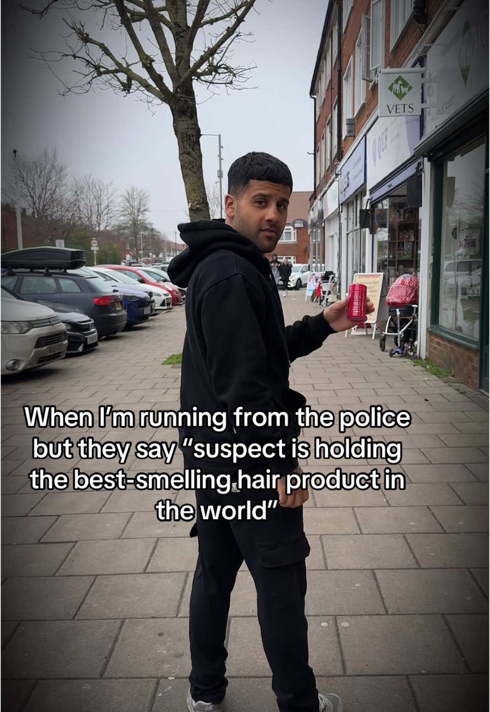 I mean, we’ll take it 🤷 #hairproduct #menshair #hairstyle #lookgreatsmellbetter 