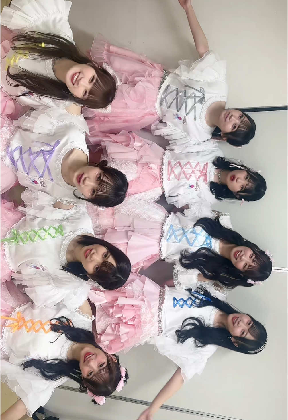 新体制1st  ONEMAN LIVE〜Change〜ありがとうございました！！！ この８人でこれから頑張るので応援よろしくお願いします🍎✨ #ぴるあぽ #peeltheapple #ぴるあぽ新体制 
