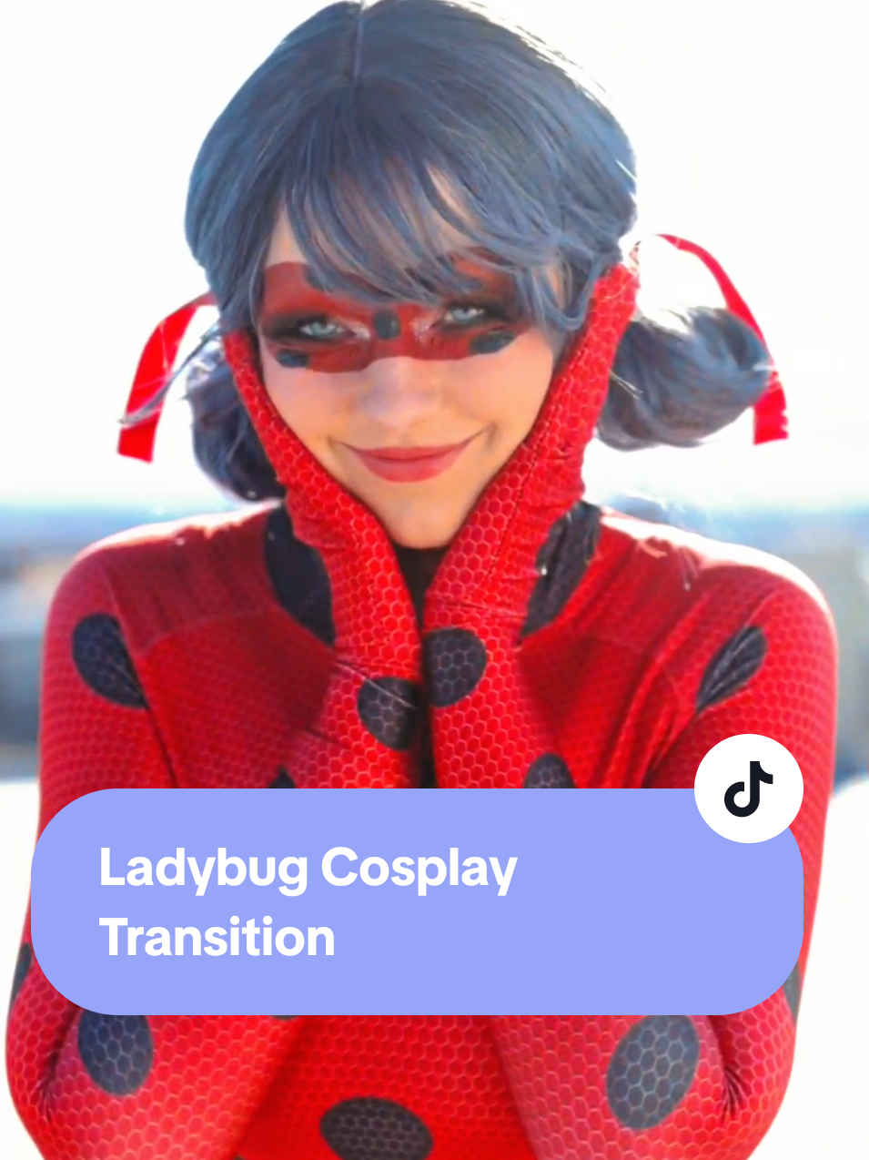 Only took 2 years but she's back, just in time for season 6. ❤️🐞😌 ⋅ ⊱⋅❂⋅⊰ ⋅ ⊱⋅❂⋅⊰ ⋅ ⊱⋅❂⋅⊰ ⋅ Details on where I got this cosplay are in my Beacons, suit designed by @WebWarriorsWorkshop  Transition IB💡 @leilani  #miraculousladybug #ladybugcosplay #miraculouscosplay #miraculoustok #mlbtok #miraculoustalesofladybugandcatnoir #cosplay #cosplaytransition 