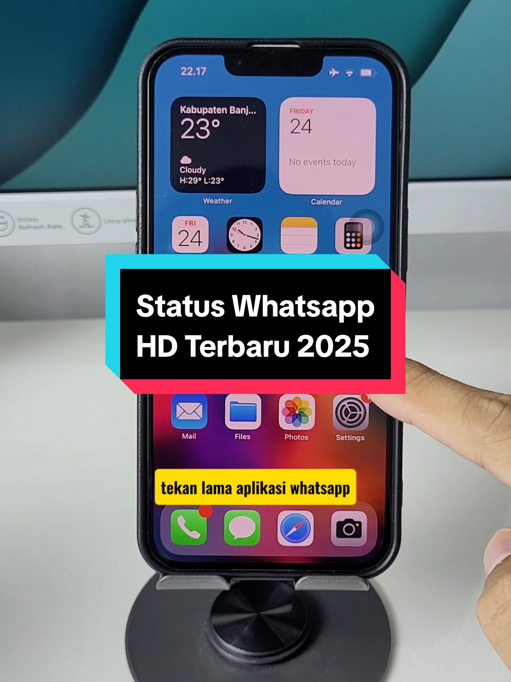 Membalas @nailafitriaputriwinarko cara status whatsapp terbaru 2025 #storywhatsapp #whatsappstatus #tutorialwhatsapp 