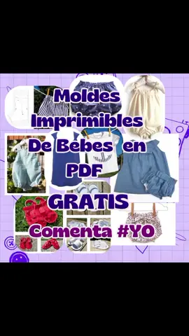 PDF gratis de hermosas prendas para tu bebe 😘  comenta yo para pasartelo 💎🪡 #viral #costureras #f #diseñodemoda #costuracreativa #costura #coser #hechoamano #fyp #fypp #patrones 