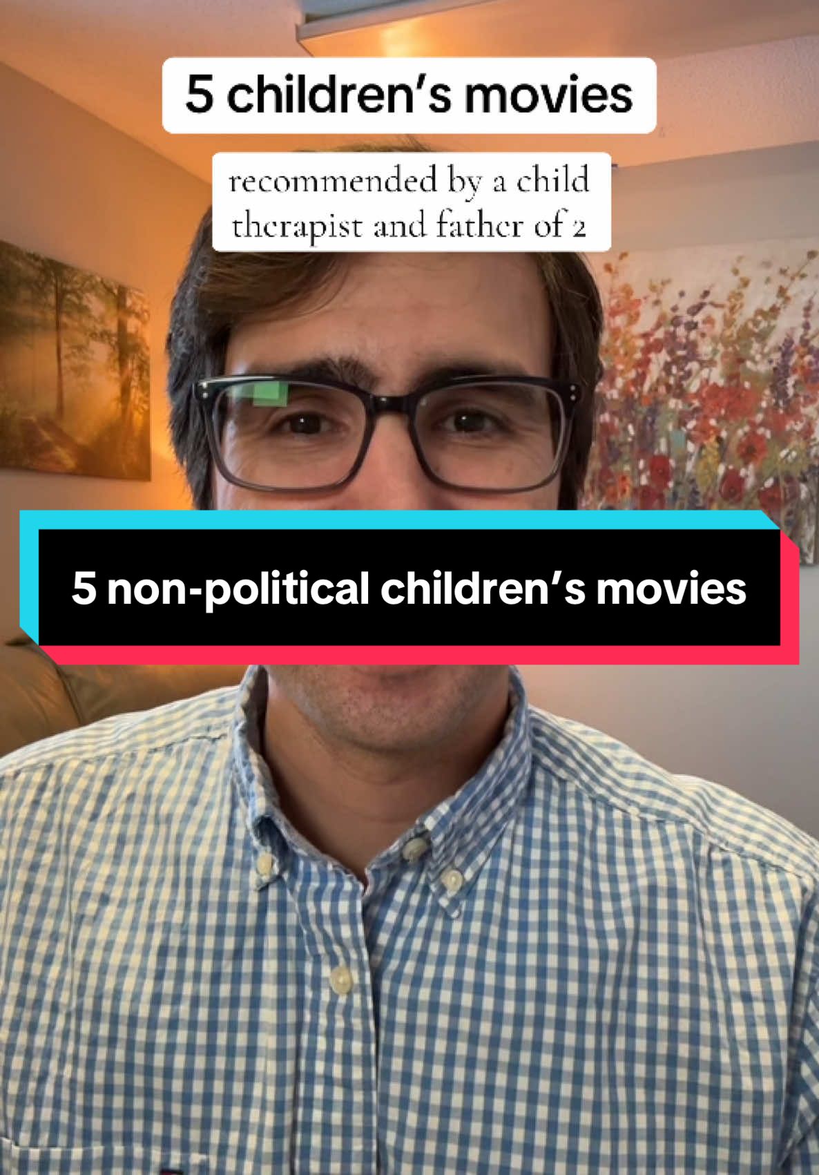 5 non-political children’s movies + 2 more for older kids. Recommended by a child therapist and father of 2. 1: Ferdinand, 2: A Bug’s Life, 3: The Lorax, 4: Chicken Run and 5: How to Train Your Dragon. I also recommend Star Wars and Wicked for older kids. #woke #dei #starwars #parentsoftiktok #teachersoftiktok #movierecommendation #movietok 