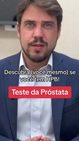 Repostando esse vídeo que foi sucesso. Faça você mesmo o teste da próstata! #prostataaumentada #hiperplasiaprostatica #prostata 